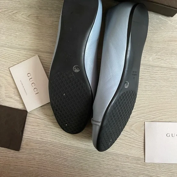 GUcci Flats Nappa Steve in Cloudy blue - Picture 5 of 10
